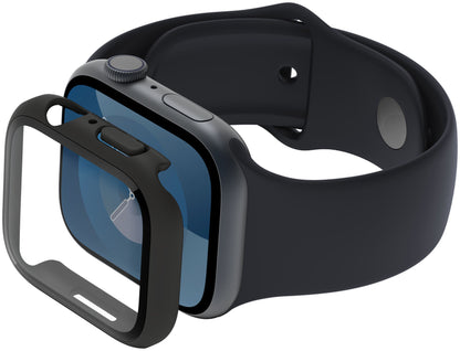 Belkin ScreenForce TemperedCurve tok Apple Watch 40mm / 41mm sorozathoz, fekete OVG003zzBK-REV