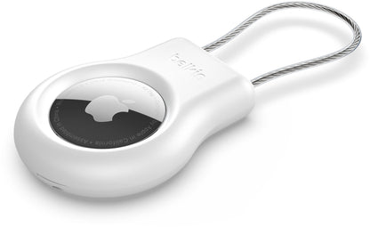 Belkin Wire Cable tok Apple AirTag-hoz, fehér MSC009btWH