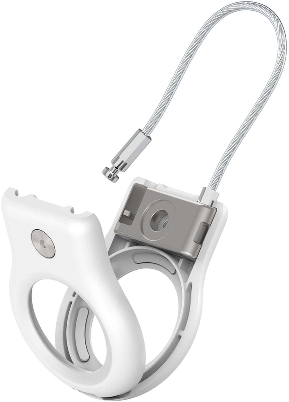 Belkin Wire Cable tok Apple AirTag-hoz, fehér MSC009btWH