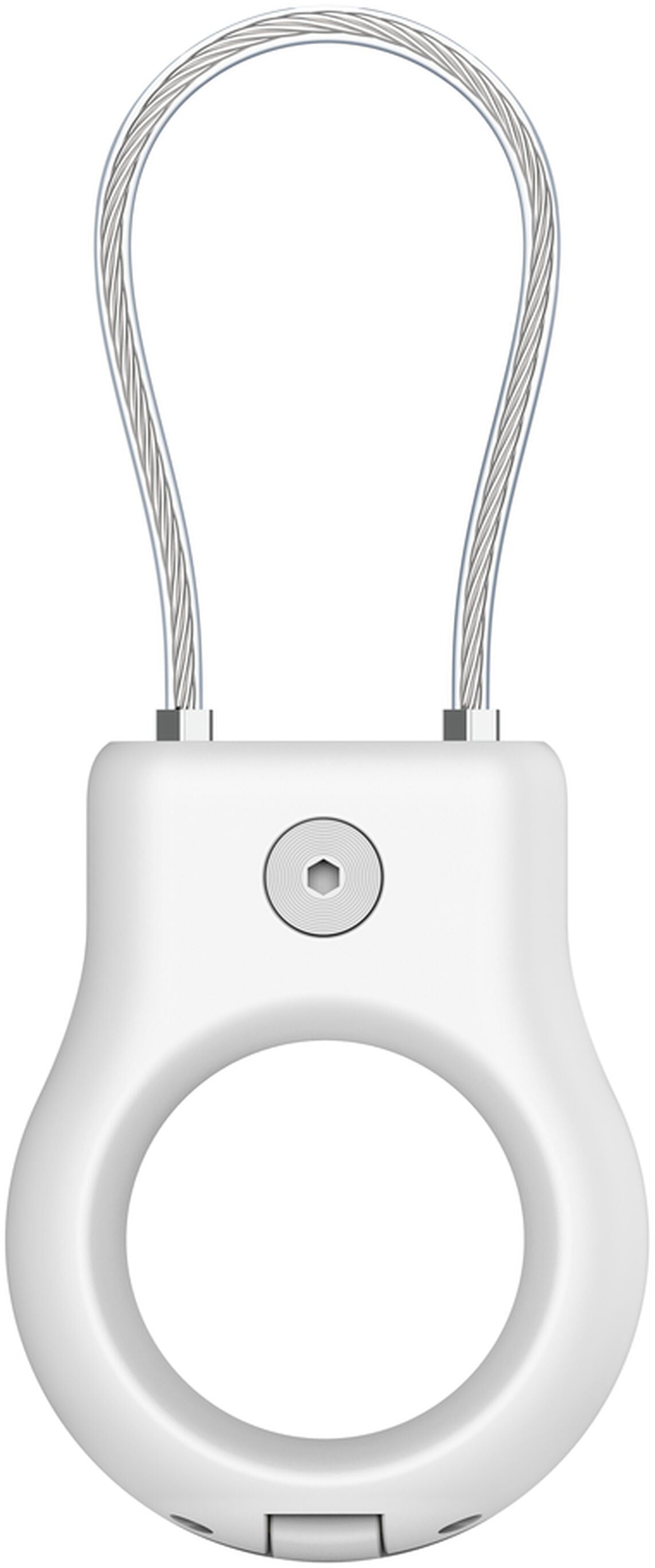 Belkin Wire Cable tok Apple AirTag-hoz, fehér MSC009btWH