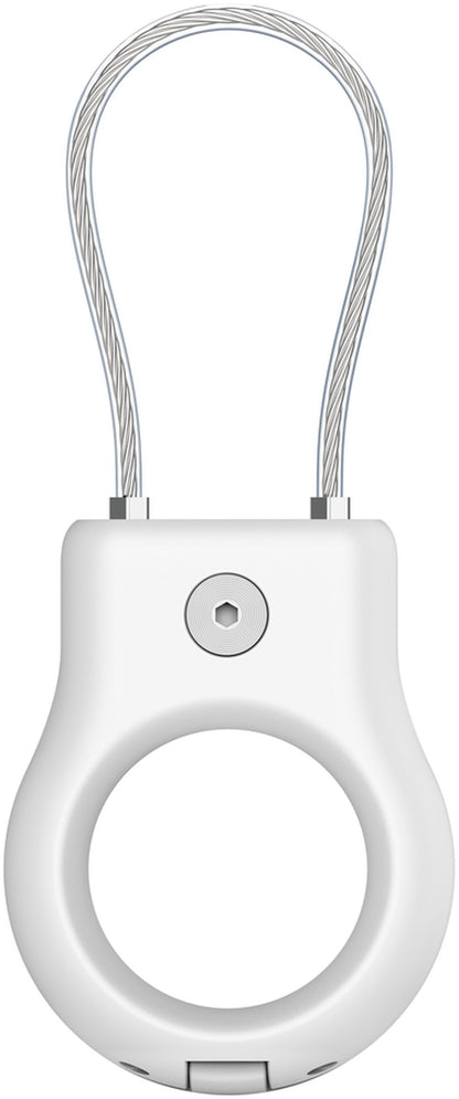 Belkin Wire Cable tok Apple AirTag-hoz, fehér MSC009btWH