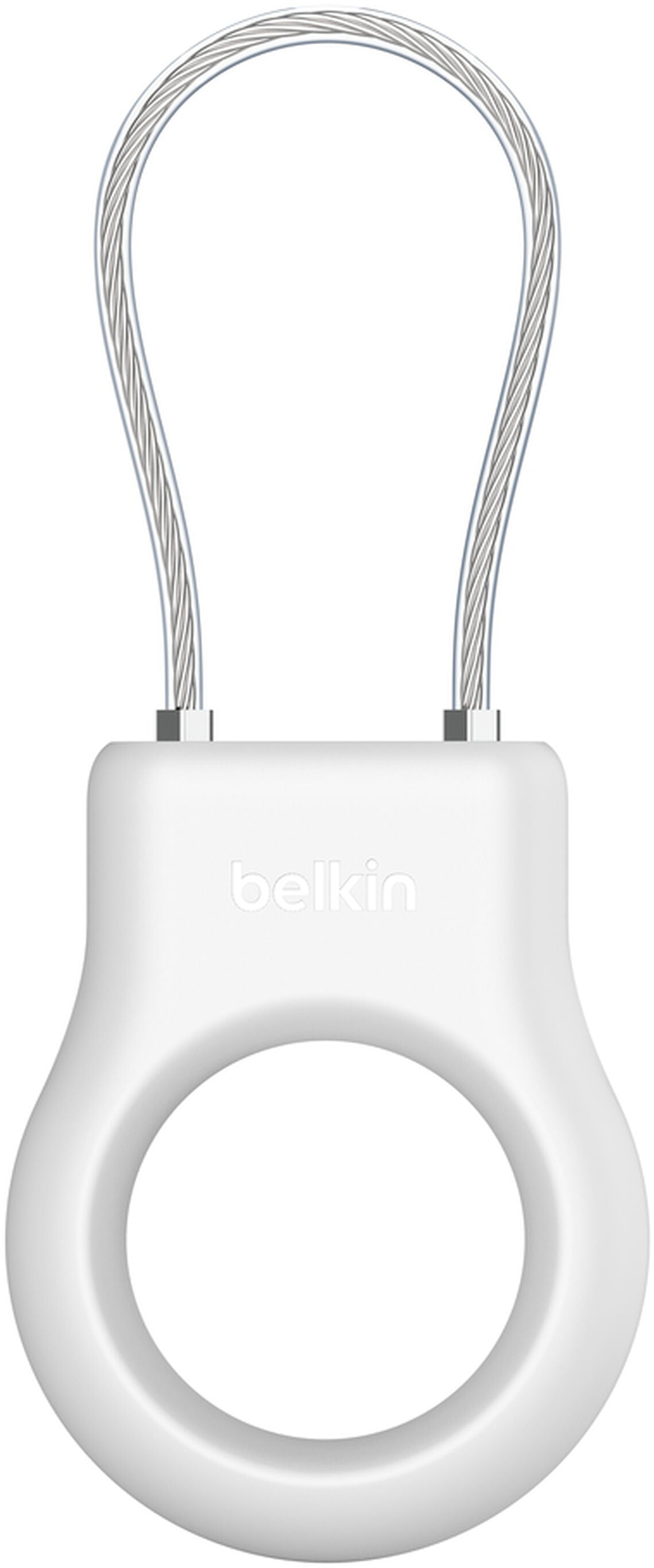 Belkin Wire Cable tok Apple AirTag-hoz, fehér MSC009btWH