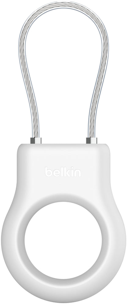 Belkin Wire Cable tok Apple AirTag-hoz, fehér MSC009btWH