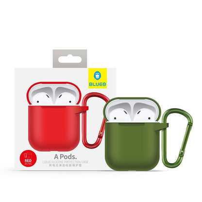 Blueo Liquid tok Apple AirPods Gen 1-hez, zöld