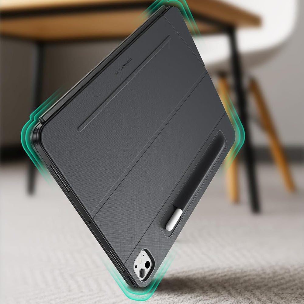 Tokkal ellátott tok az Apple iPad Air 13-hoz (2025) / Air 13 (2024), ESR, Shift, Szürke