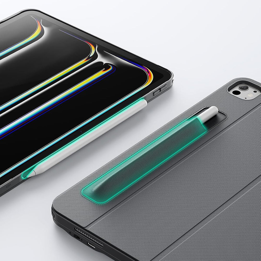 Tokkal ellátott tok az Apple iPad Air 13-hoz (2025) / Air 13 (2024), ESR, Shift, Szürke