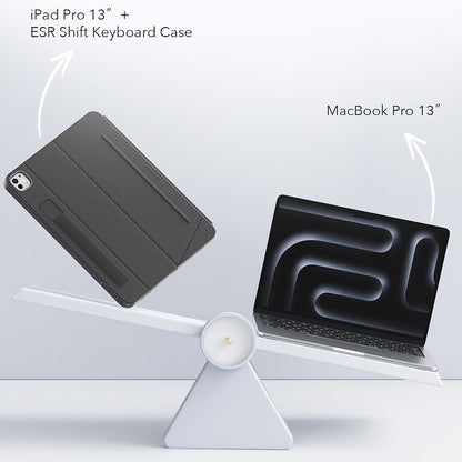 Tokkal ellátott tok az Apple iPad Air 13-hoz (2025) / Air 13 (2024), ESR, Shift, Szürke