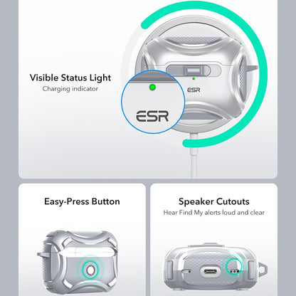 ESR Cyber tok Apple AirPods Pro sorozathoz, Szürke