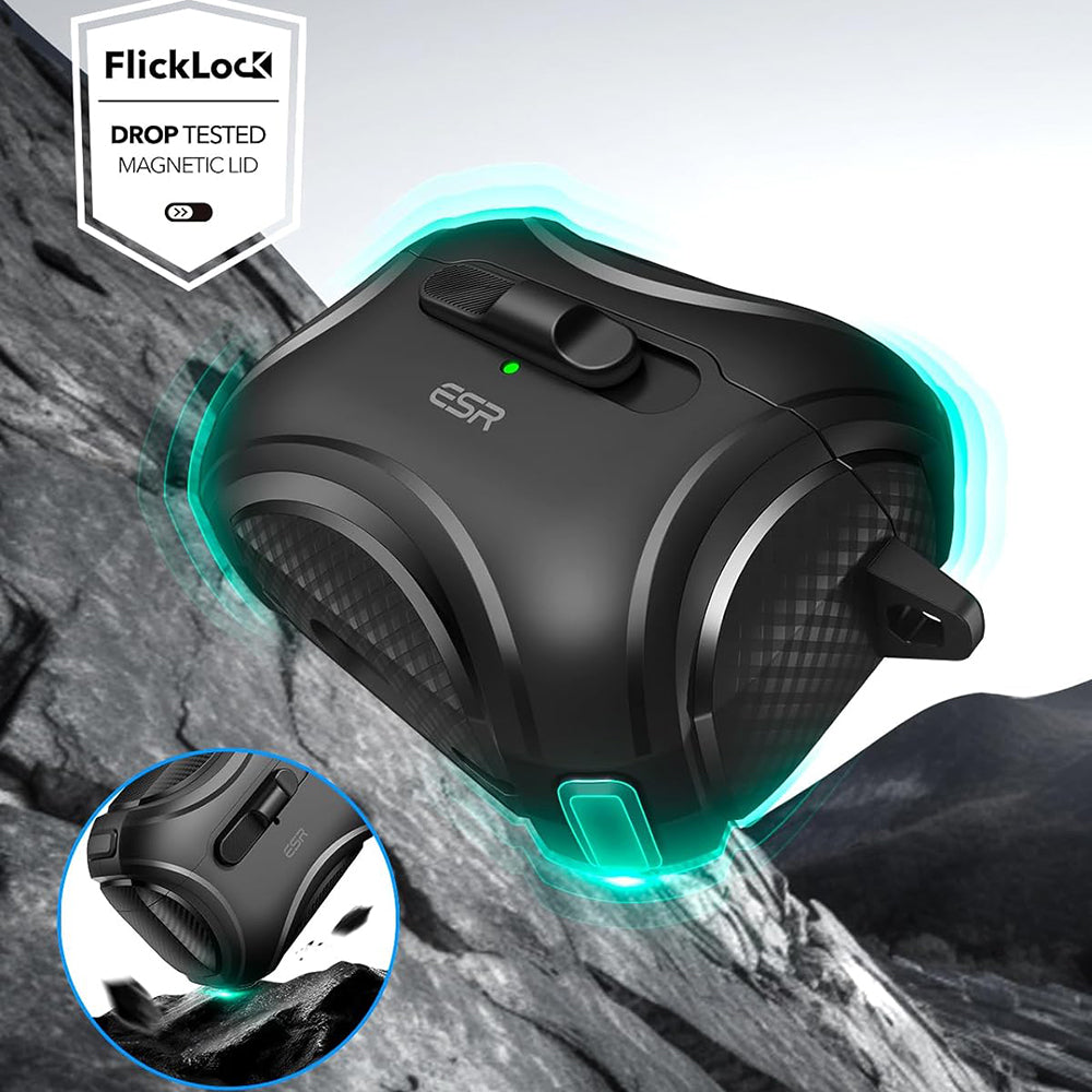 ESR Cyber tok Apple AirPods Pro sorozathoz, Fekete