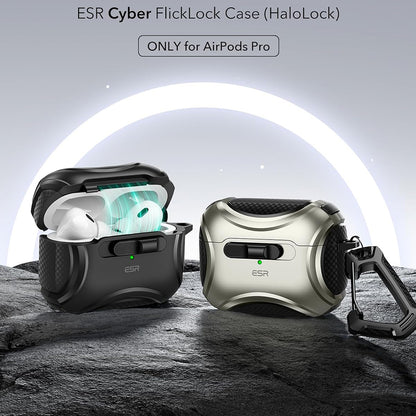 ESR Cyber tok Apple AirPods Pro sorozathoz, Fekete