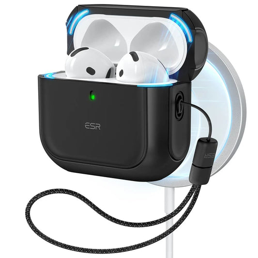 ESR Orbit Hybrid tok Apple AirPods 4-hez, Fekete