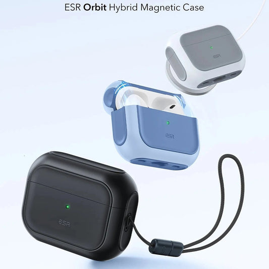 ESR Orbit Hybrid tok Apple AirPods Pro 3-hoz, fekete