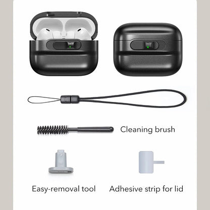 ESR Pulse Magnetic FlickLock tok Apple AirPods Pro 3-hoz, Fekete
