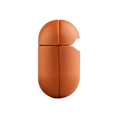 Fixed PodsLeather tok Apple AirPods 4-hez, Barna