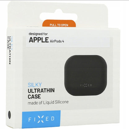 Fixed Silky tok Apple AirPods 4-hez, Fekete