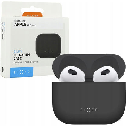 Fixed Silky tok Apple AirPods 4-hez, Fekete