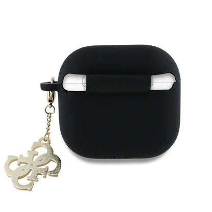 Guess W/4G Charm tok Apple AirPods 4-hez, Fekete
