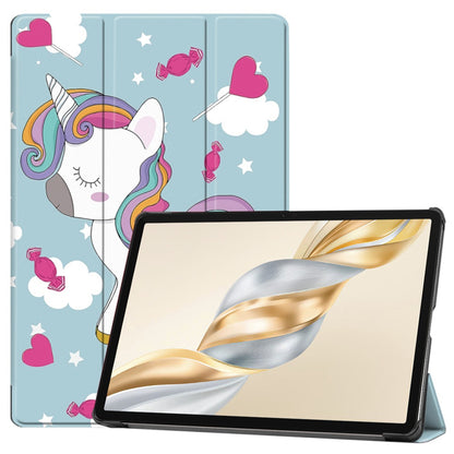 Tok Honor Pad X9a / X9 / X8 Pro-hoz, Techsuit, FoldPro Unicorn, Többszínű