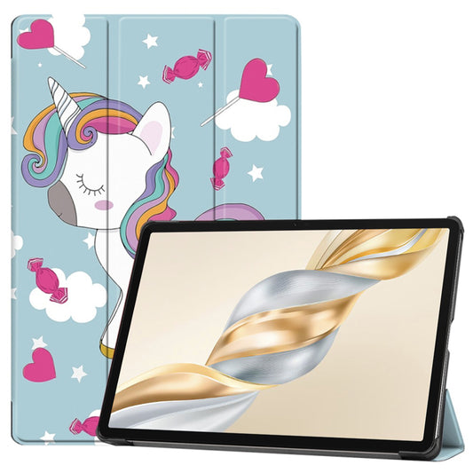 Tok Honor Pad X9a / X9 / X8 Pro-hoz, Techsuit, FoldPro Unicorn, Többszínű