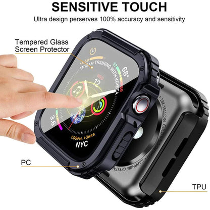 Lito Armor 360 tok Apple Watch 42mm Series-hez, Kék