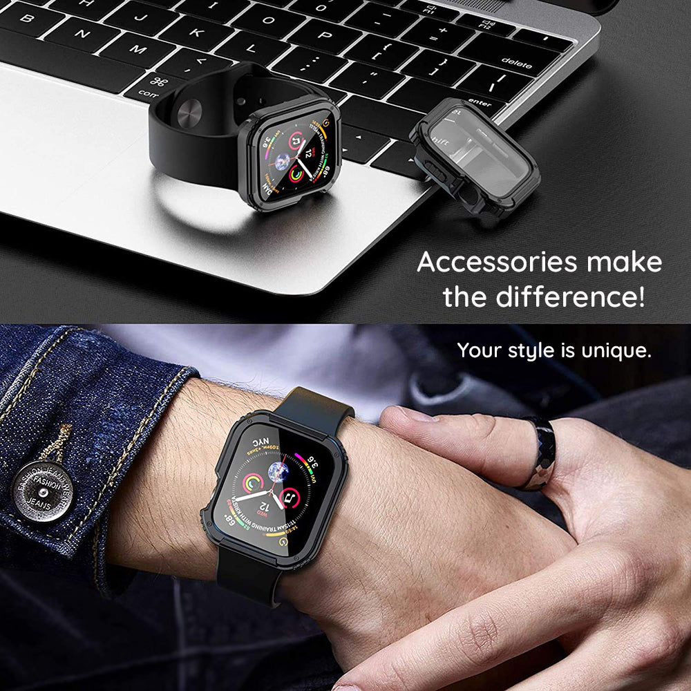 Lito Armor 360 tok Apple Watch 42mm Series-hez, Kék