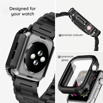Lito Armor 360 tok Apple Watch 42mm Series-hez, Kék