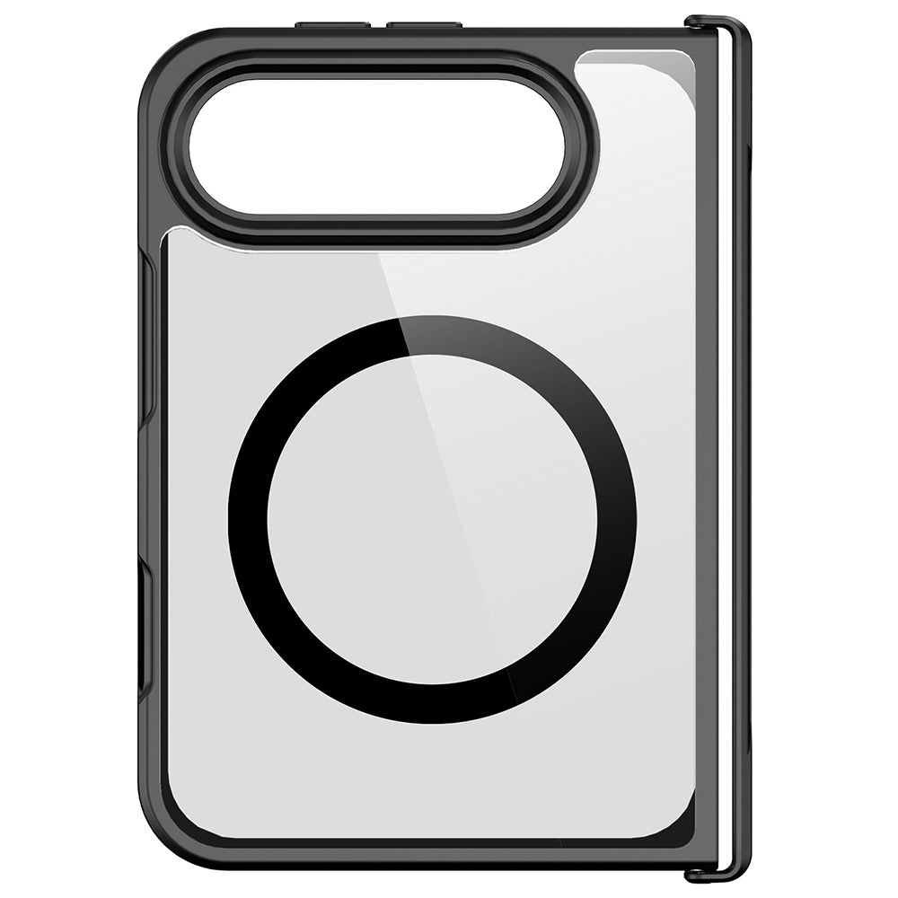 MagSafe tok zsanérvédelemmel Apple iPhone Duo készülékhez, DUX DUCIS, Aimo, fekete