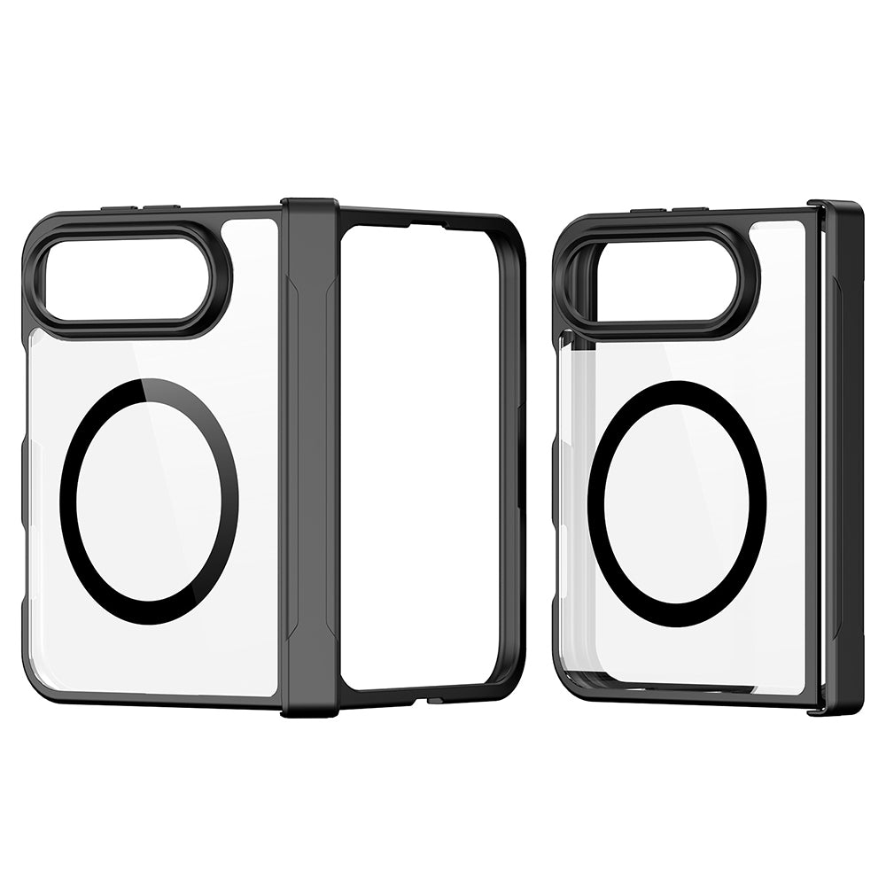 MagSafe tok zsanérvédelemmel Apple iPhone Duo készülékhez, DUX DUCIS, Aimo, fekete