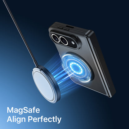 MagSafe tok zsanérvédelemmel Apple iPhone Duo készülékhez, DUX DUCIS, Aimo, fekete