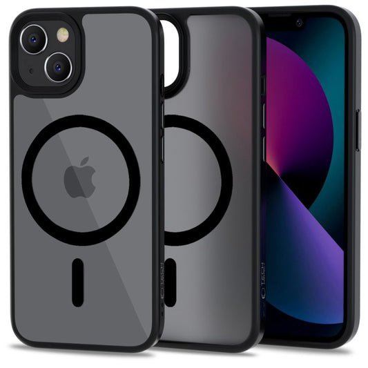 MagSafe tok Apple iPhone 13-hoz, Tech-Protect, Magmat, Fekete