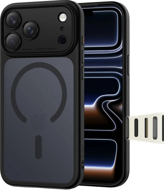 MagSafe tok Apple iPhone 17 Pro-hoz, Tech-Protect, MagPeak, Matt Fekete