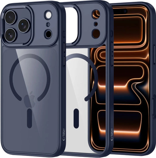 MagSafe tok Apple iPhone 17 Pro-hoz, Tech-Protect, Magmat, Tengerészkék