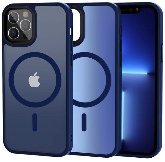 MagSafe tok Apple iPhone 12 / 12 Pro-hoz, Tech-Protect, Magmat, Tengerészkék