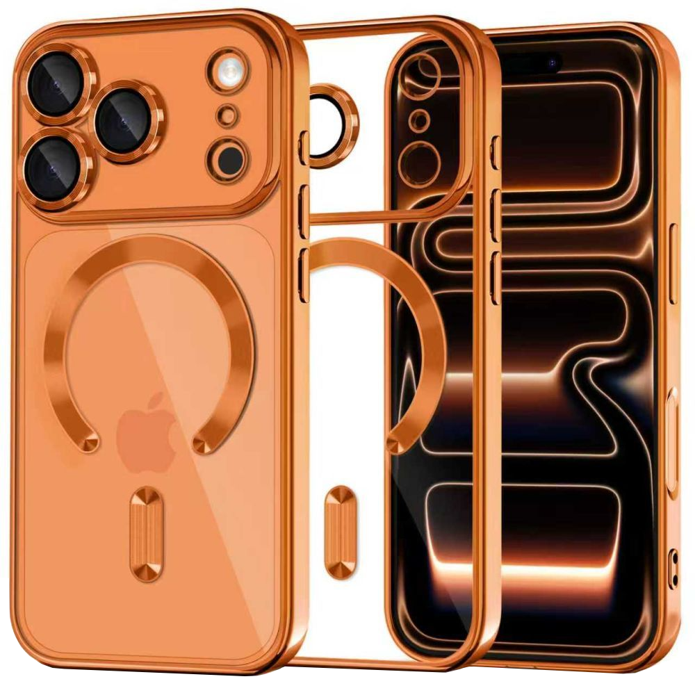 MagSafe tok Apple iPhone 17 Pro-hoz, Tech-Protect, Magflex, Narancssárga