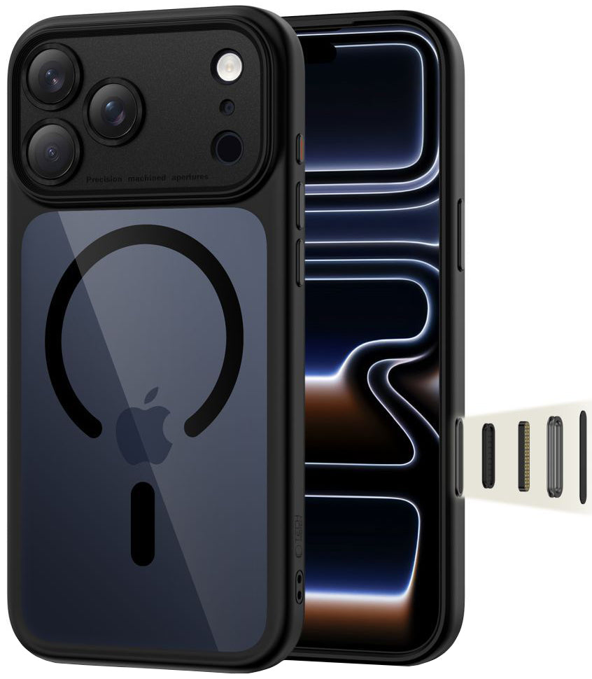 MagSafe tok Apple iPhone 17 Pro-hoz, Tech-Protect, MagPeak, Tengerészkék