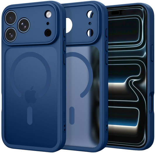 MagSafe tok Apple iPhone 18 Pro Max / 17 Pro Max készülékhez, Tech-Protect, BasicMag, Matt Tengerészkék