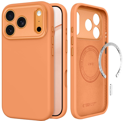 MagSafe tok Apple iPhone 18 Pro Max / 17 Pro Max készülékhez, Tech-Protect, Uniq CC, Narancssárga