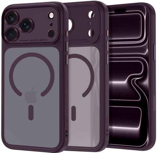MagSafe tok Apple iPhone 18 Pro / 17 Pro-hoz, Tech-Protect, MagPeak CC, Matt Bordó