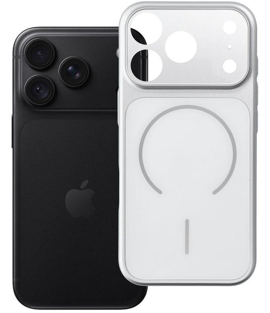 MagSafe tok Apple iPhone 18 Pro / 17 Pro készülékhez, OEM, Make 18, ezüst színű