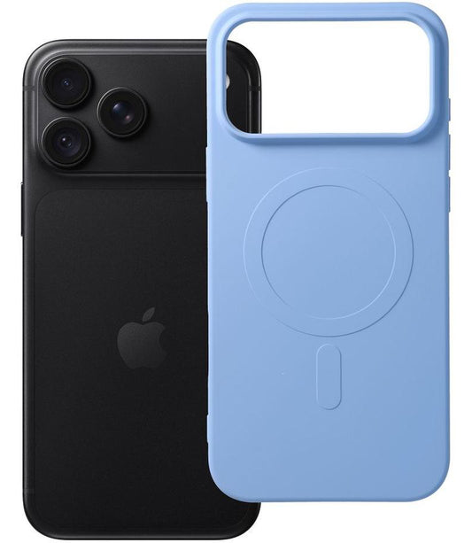 MagSafe tok Apple iPhone 18 Pro Max / 17 Pro Max készülékhez, OEM, Silicone Mag (Big Hole), kék