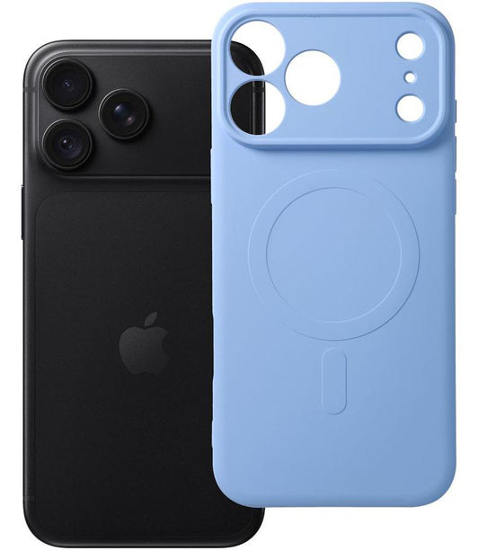 MagSafe tok Apple iPhone 18 Pro Max / 17 Pro Max készülékhez, OEM, Silicone Mag, kék