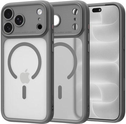 MagSafe tok Apple iPhone 18 Pro Max / 17 Pro Max készülékhez, Tech-Protect, MagPeak CC, matt szürke