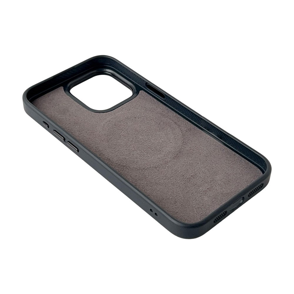 MagSafe tok Apple iPhone 15 Pro-hoz, OEM, Kerek Kijelzős Smart E-Ink, Fekete