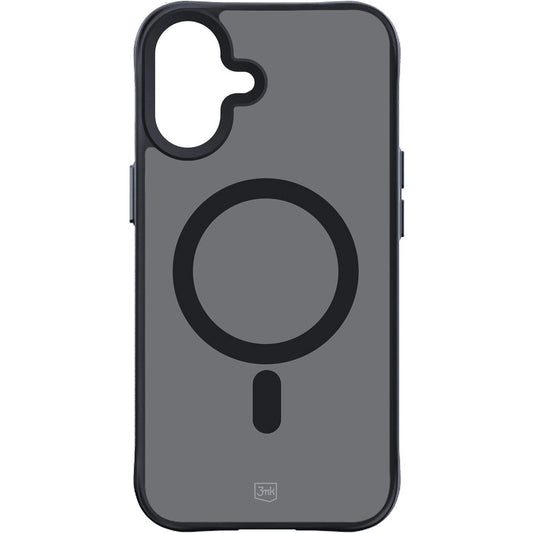 MagSafe tok Apple iPhone 16-hoz, 3MK, Smoke MagCase, Fekete