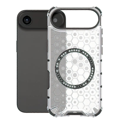 MagSafe tok Apple iPhone 17 Air-hez, Techsuit, HoneyComb Shield, Fehér