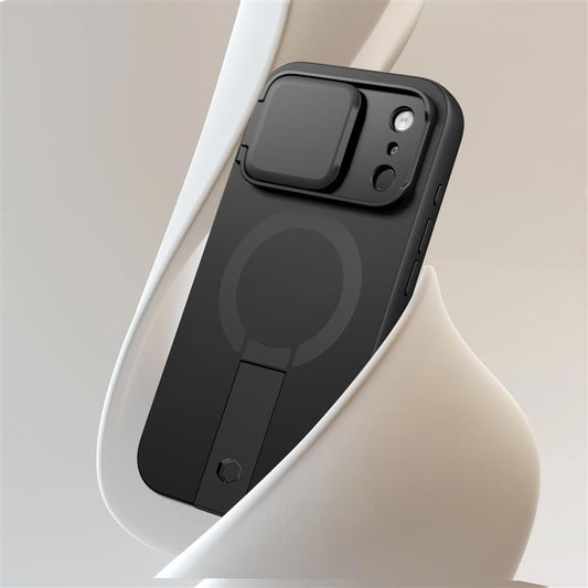 MagSafe tok Apple iPhone 17 Pro-hoz, Tech-Protect, Kevlar Aura, Fekete