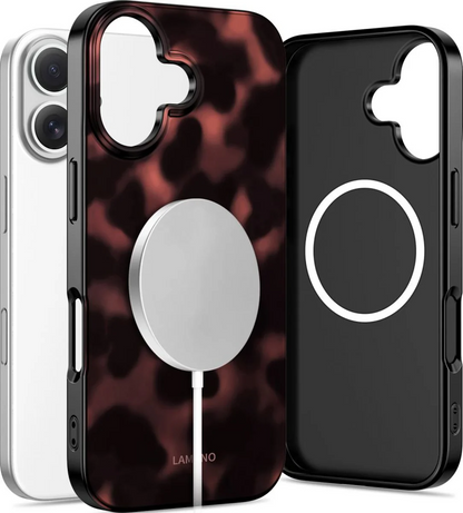 MagSafe tok Apple iPhone 17-hez, Tech-Protect, Lamano Panther, Fekete
