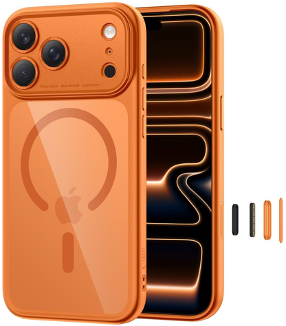 MagSafe tok Apple iPhone 17 Pro-hoz, Tech-Protect, MagPeak, Narancssárga