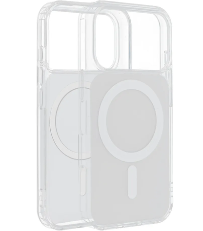 MagSafe tok Apple iPhone 17e / 16e-hez, OEM, Clear Fusion Mag Cover, Fehér