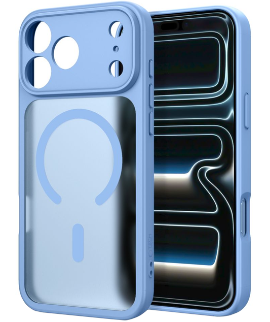 MagSafe tok Apple iPhone 18 Pro / 17 Pro-hoz, Tech-Protect, BasicMag, Matt Kék